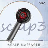 breo倍輕鬆 倍摩梳二代雙紅光按摩梳Scalp 3s