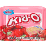 日本【Kid-O】日清三明治餅乾分享包草莓口味-亞洲大賞限定加購