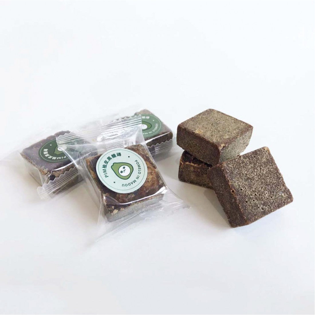 台灣【柚一村】黑糖柚子糖磚