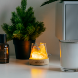 水晶擴香組 富士山款 mini｜聖誕限定｜黃水晶。綠螢石。紅瑪瑙