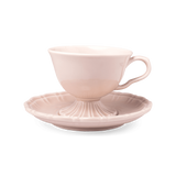 Studio M' charmé 浮雕邊杯碟組 共三色