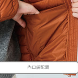 fomico 短版輕量連帽羽絨外套＿男