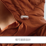 fomico 短版輕量連帽羽絨外套＿男
