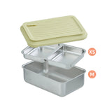 LiFE RiCH｜Double Box 日常便當盒