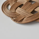 このひ 藤編茶壺墊