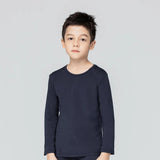 第五代溫灸刷毛圓領發熱衣（兒童）