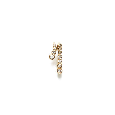 Arete Diamond Earring