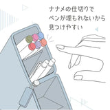 SONIC Kakusta 便利攜帶式筆架筆袋筆盒 透明款 二色