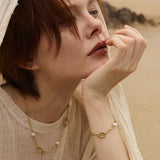 Urban Chic - Lakka 鏈條珍珠手鍊