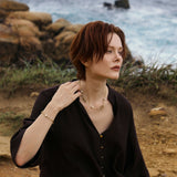 Urban Chic - Lakka 鏈條珍珠手鍊