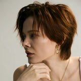 ChuME - Halo Luna 水晶耳環