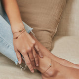 Minimalism - Lucky 8 幸運手鍊 紅東陵