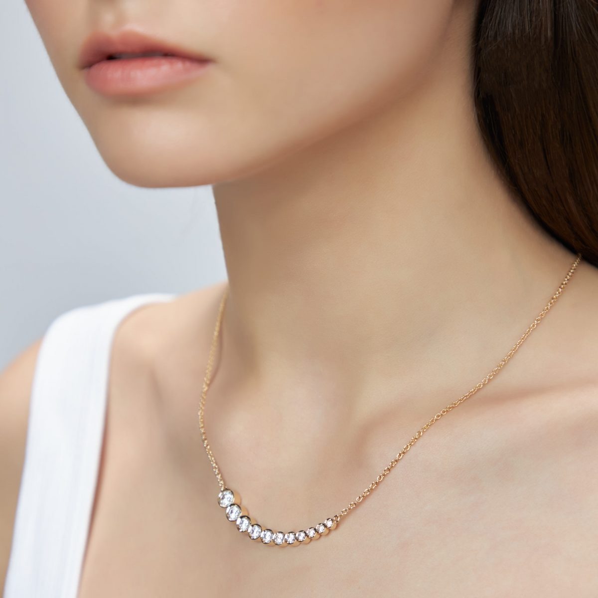 Pluie Diamond Necklace