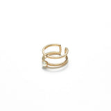 Enring Diamond Pearl Ring