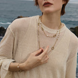 Urban Chic - Lakka 鏈條珍珠項鍊