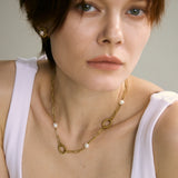 Urban Chic - Lakka 鏈條珍珠項鍊