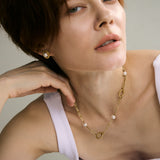 Urban Chic - Lakka 鏈條珍珠項鍊