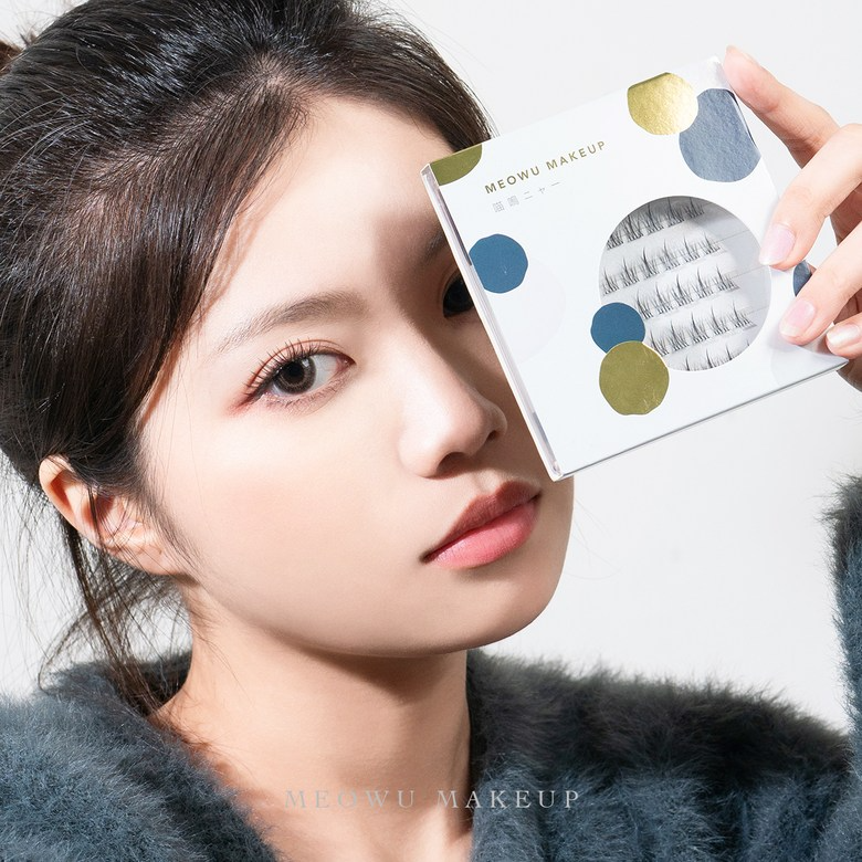 台灣 MEOWU MAKEUP 免膠假睫毛 上睫毛
