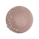 studio m' Mint 薄荷葉雕飾圓平盤 (M/L) 共三色