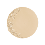 studio m' Mint 薄荷葉雕飾圓平盤 (M/L) 共三色