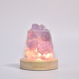 水晶擴香組 富士山款 紫水晶｜權力Ｘ守護