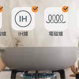 哈哈鍋2.0 - 鈦塗層不沾鍋 (28cm深煎鍋) *贈矽膠鍋鏟