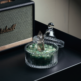 聚寶｜水晶消磁、聚寶盆｜綠東陵。黃水晶｜贈茶水晶柱或粉晶愛心