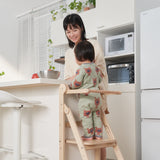 自取｜SOLOSTAND AIR 折折學習塔｜YUNMI 安全摺疊兒童學習塔（原木）