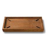 大人的鐵板 小方形 (附蓋) + 隔熱木托盤