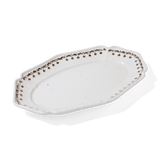 studio m' Vignette 繪付花邊橢圓盤 26cm 共二色