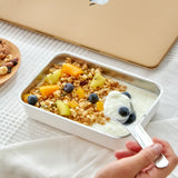 LiFE RiCH｜Double Box 蒸氣微波保鮮盒-米香白