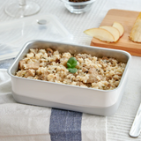 LiFE RiCH｜Double Box 蒸氣微波保鮮盒-米香白