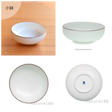 日本白山陶藝波佐見燒千層白瓷碗 共四款