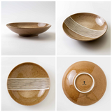 日本美濃燒 iki jyuso 深盤 共三色