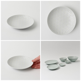 日本波佐見燒雪花盤(S-L) 共二色