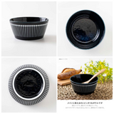 日本美濃燒 Albee 直線刻紋輕量平底圓碗 (S/M) 共三色