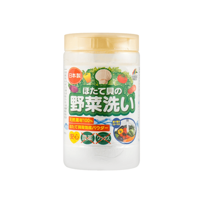 日本 UNIMAT 100%天然扇貝粉末蔬果洗淨劑 2入組
