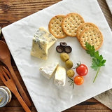 日本美濃燒石板壓紋方盤 共二色