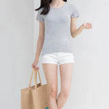 舞動女伶無痕無鋼圈短袖Bra T（5色）