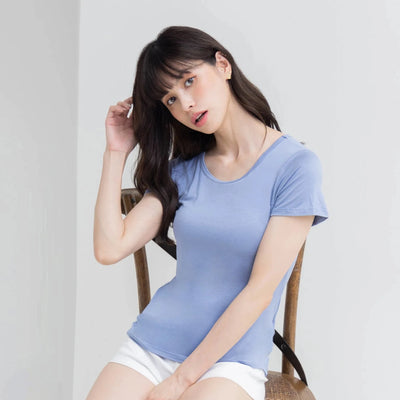 舞動女伶無痕無鋼圈短袖Bra T（5色）