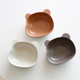 素色小熊甜點碗 共三色