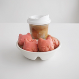 杯子小食分隔小盤