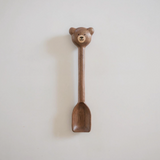 小熊胡桃木餐具 共三款