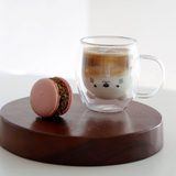 可愛動物雙層玻璃杯 共三款