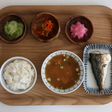 藍雛菊淺飯碗湯碗套組