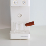 耐熱木柄糖漿杯濃縮咖啡杯玻璃杯