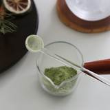 耐熱木柄糖漿杯濃縮咖啡杯玻璃杯