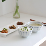 藍雛菊飯碗湯碗套組