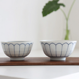 藍雛菊飯碗湯碗套組