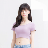 輕漾時間- 大U領短版Bra T（5色）